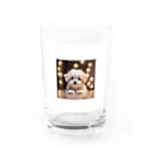 MESAMESAの可愛い子犬 Water Glass :front