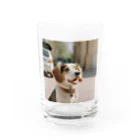 ワンニャンSHOPのワンちゃんグッズ！ Water Glass :front