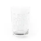 串カツワールドの串カツの妖精クシニョロ（クシニョロワールド） Water Glass :front