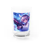 anazawaのエミリアは銃口を向けない Water Glass :front