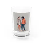 mofu mofu309の俺たち今から神社仏閣巡り Water Glass :front