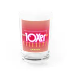 Logic RockStar の10Xer RED Water Glass :front