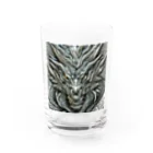 ５６アイテムズの銀龍 Water Glass :front