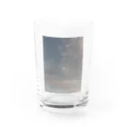 奈樹(なな)の夕焼け Water Glass :front