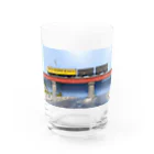 鉄道模型LIFEを楽しもうの鉄橋ジオラマグッズ Water Glass :front