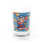 GereroのキャモンベイビーUSA Water Glass :front