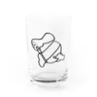 お店の名前考え中の憧れのラクレットチーズ Water Glass :front