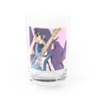 shonanMETALのSlash Girl Water Glass :front