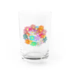 kobakoのフラワー Water Glass :front