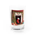 千裕アトリエ（いつもありがとう）のクリスマスストッキング（Christmas Stocking） グラス前面