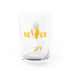 ビール姐さんのBEER女子 Water Glass :front
