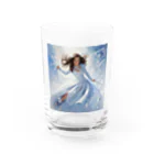 MistyStarkのプリンセススキー Water Glass :front