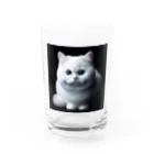 calcium369のマンチカン Water Glass :front