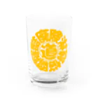 YURAI vpaの冒険道ロゴ入りアイテム(y) Water Glass :front