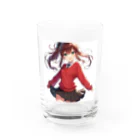 Satochuのさおりちゃん Water Glass :front