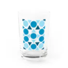 WA-TA craftのaonosekai Water Glass :front