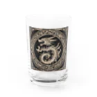 Ritz88の龍の紋章 Water Glass :front