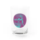 jenjenの強面のねこ　チビゴン　その3 Water Glass :front