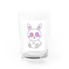 shojisanのうるうるうさっ子 Water Glass :front