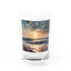 130yの綺麗な海 Water Glass :front