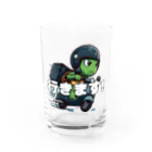 カメライダー商店のカメライダー　行きます! Water Glass :front