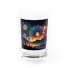 minimuniのＪ・HANABI Water Glass :front