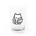 Kalytero グッズ制作部の業務用端末猫 Water Glass :front