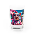 mimimiminononoの陽気なKOBUTAちゃん Water Glass :front