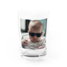 カルビーより湖池屋派のおい、タバコをくれ Water Glass :front