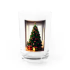 千裕アトリエ（いつもありがとう）のクリスマスギフトとツリー Water Glass :front