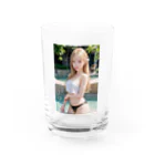 AI美女グッズ専門店のAI美女グッズ Water Glass :front