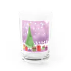 96yukiのクリスマスグッズ Water Glass :front