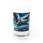 RISE　CEED【オリジナルブランドSHOP】のサメの宇宙船 Water Glass :front