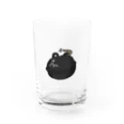 royro_desingの漂着物シリーズ　カエルウキ Water Glass :front