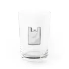 royro_desingの漂着物　海ごみのレジ袋 Water Glass :front