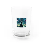 【公式】金運アップのBrilliant Futureのサイバーパンクの世界 Water Glass :front