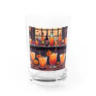 ReoReo-Artのハロウィーンなカクテルシリーズ Water Glass :front