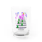 Bush Clover Original のD-B/Baroque Water Glass :front