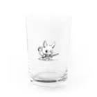 TACHAMARUのネズミのクイル Water Glass :front