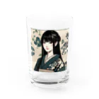 みそきなこ屋の和風美人3 Water Glass :front