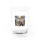 のぶの素晴らしい世界へ Water Glass :front