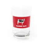 miyUSHIのmiyUSHIカフェRED Water Glass :front