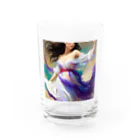 ZZRR12のエーテルの踊り手 - Ethereal Elegance Water Glass :front