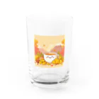 chapinnuのイチョウと紅茶シリーズ② Water Glass :front