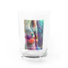 💖宇宙整体♪🌈♪こころからだチャンネル♪💖のmermaid REINA  fashion color Water Glass :front