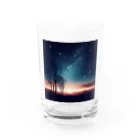 終わらない夢🌈の幻想的な夜空🌌 Water Glass :front