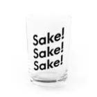 stereovisionのsake!sake!sake! Water Glass :front