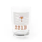 月彩宮SUZURI支店のベイカー街221Ｂの部屋広幅ブラウン Water Glass :front