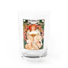 アルフォンス・ミュシャ　　グッズ専門店のアルフォンス・ミュシャ　夢想 Water Glass :front