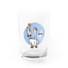 esai99のアヒル Water Glass :front